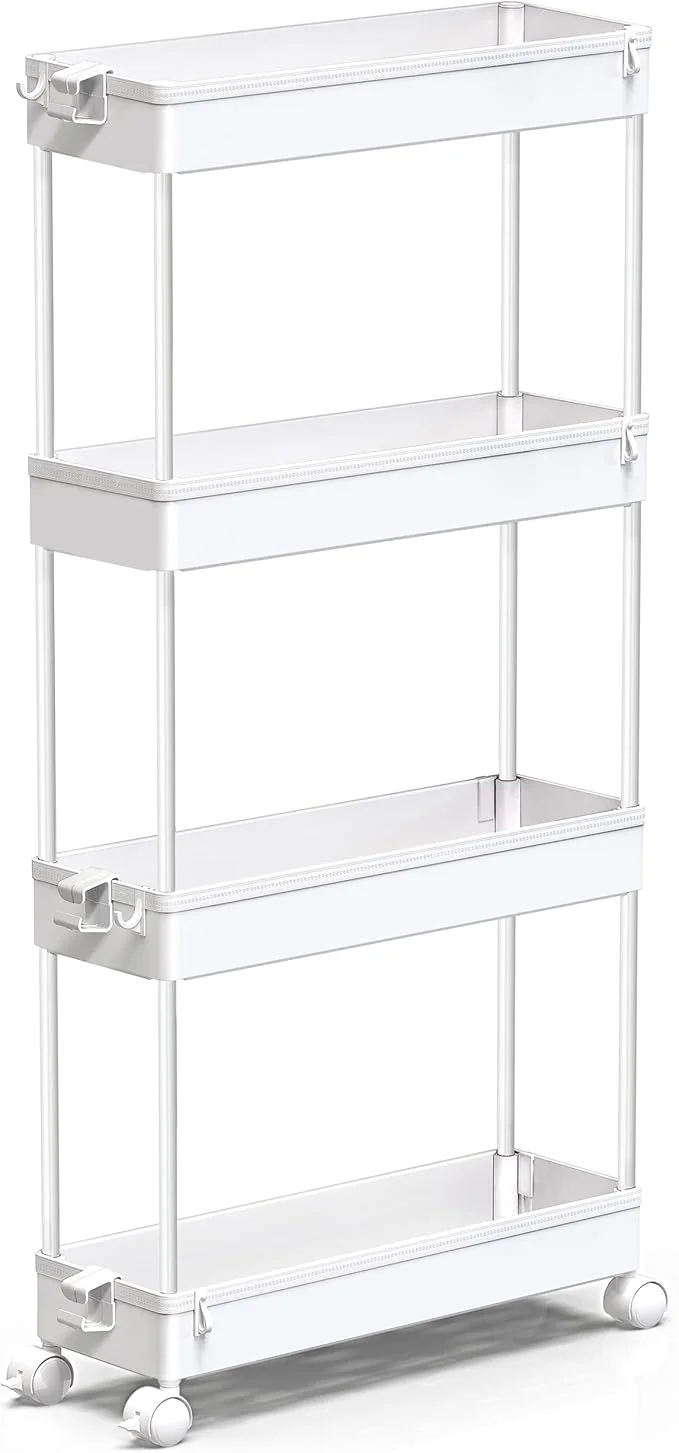 SPACEKEEPER Slim Rolling Cart